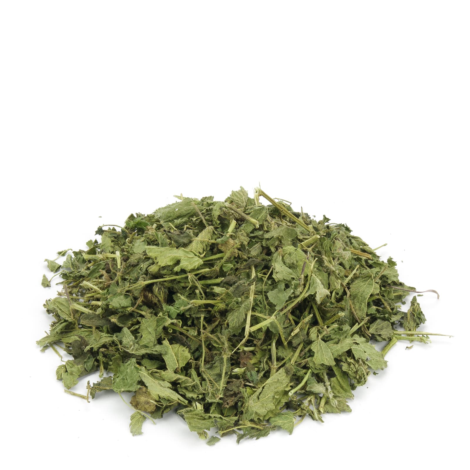 Kaninchenfutter Brennnessel-Blaetter Haeufchen