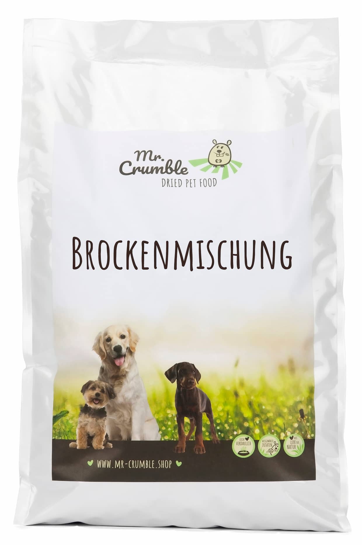 Trockenfutter Brockenmischung Verpackung