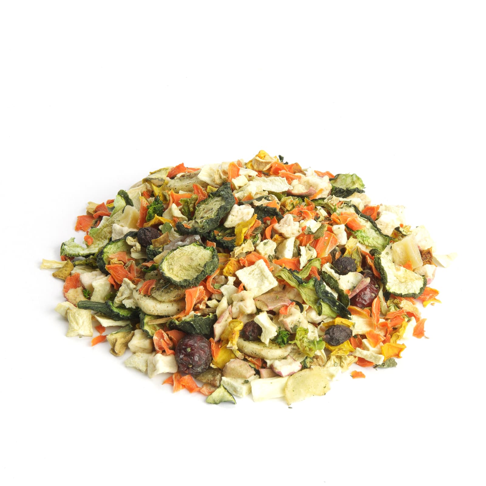 Nahrungsergaenzung für Hunde Vitalmix getrocknetes Gemuese für Hunde