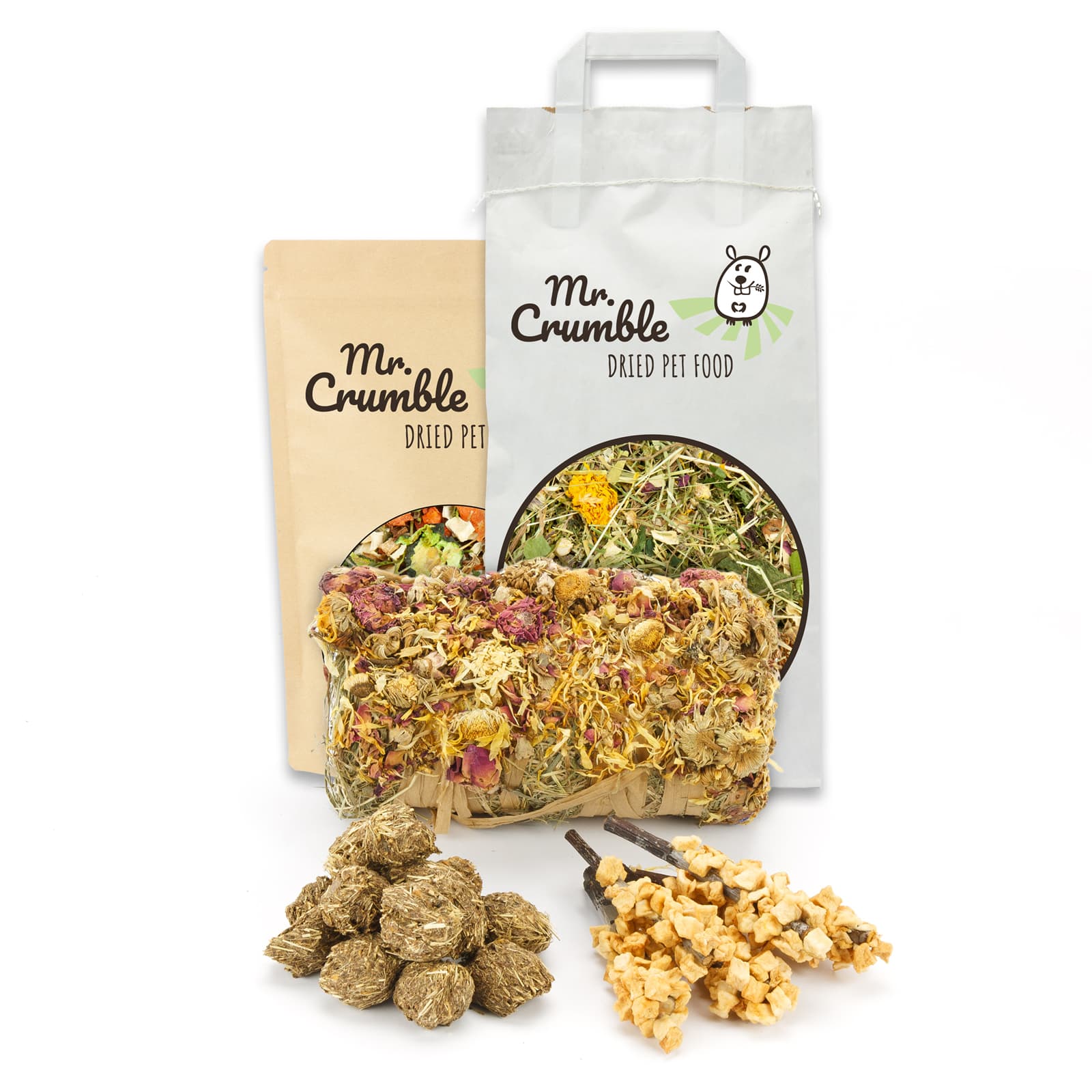 Mini-Strukturfutter-Set für Kaninchen, getreidefrei