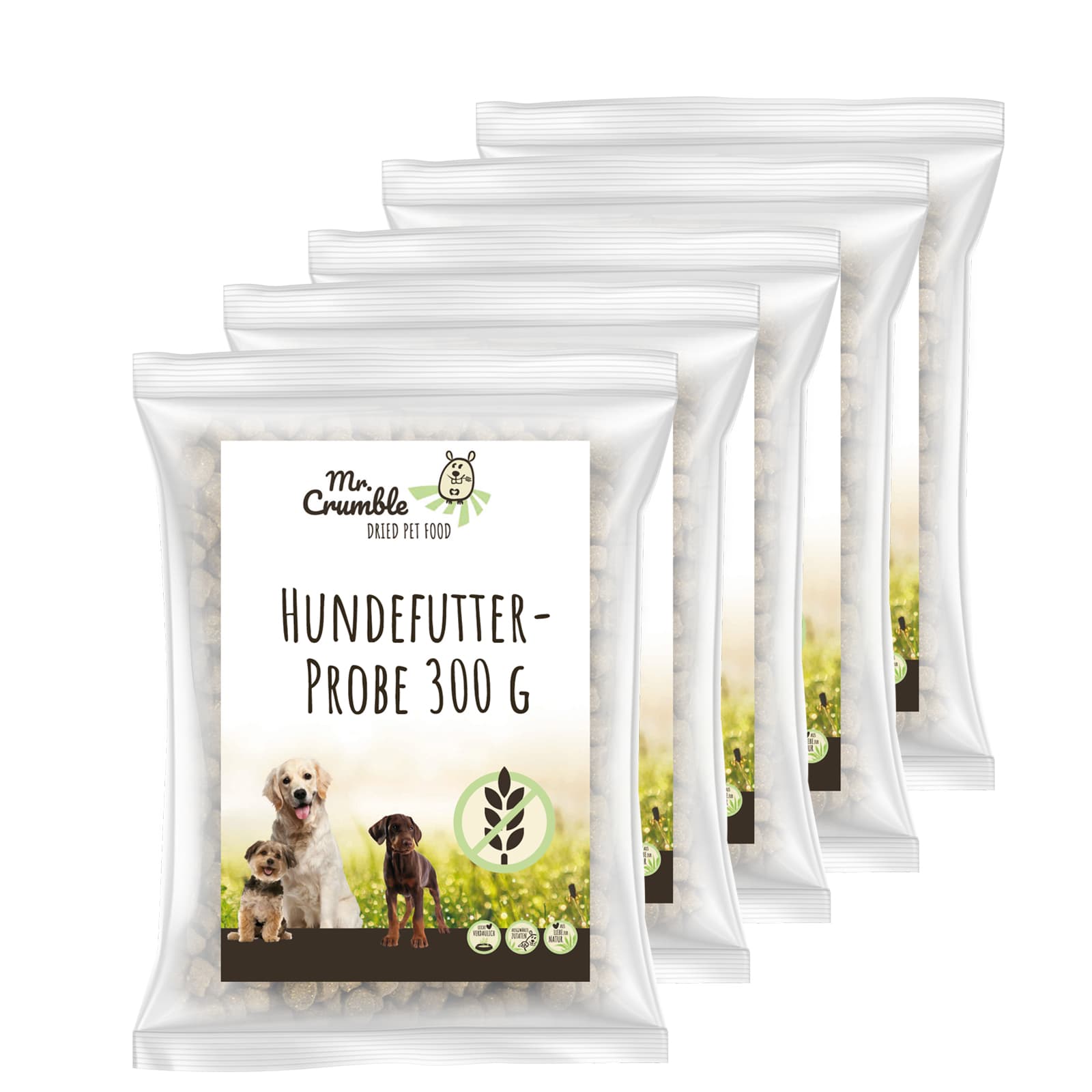 Proben-Set getreidefreies Hundefutter 5 x 300g