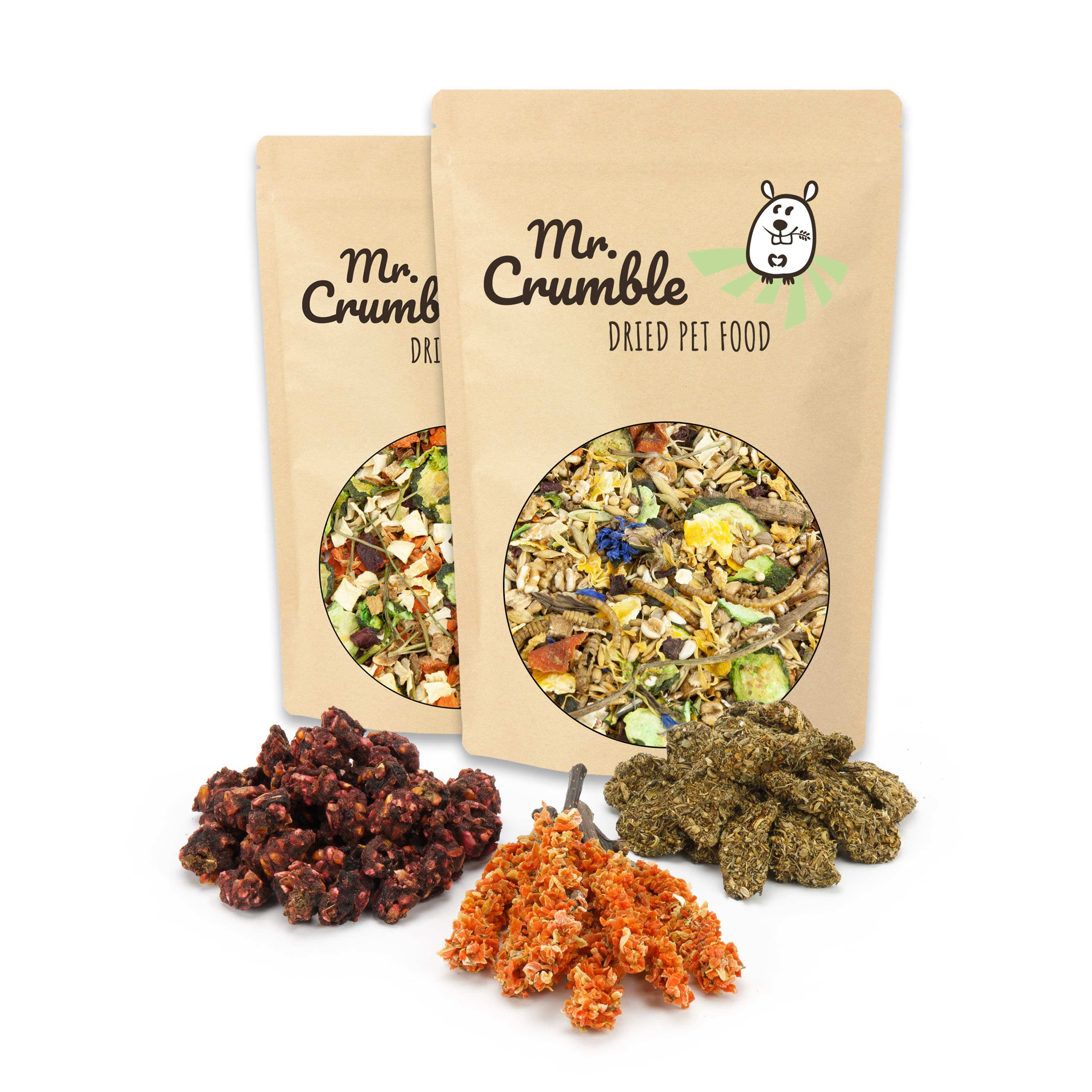 Knabber-Set für Goldhamster und Teddyhamster