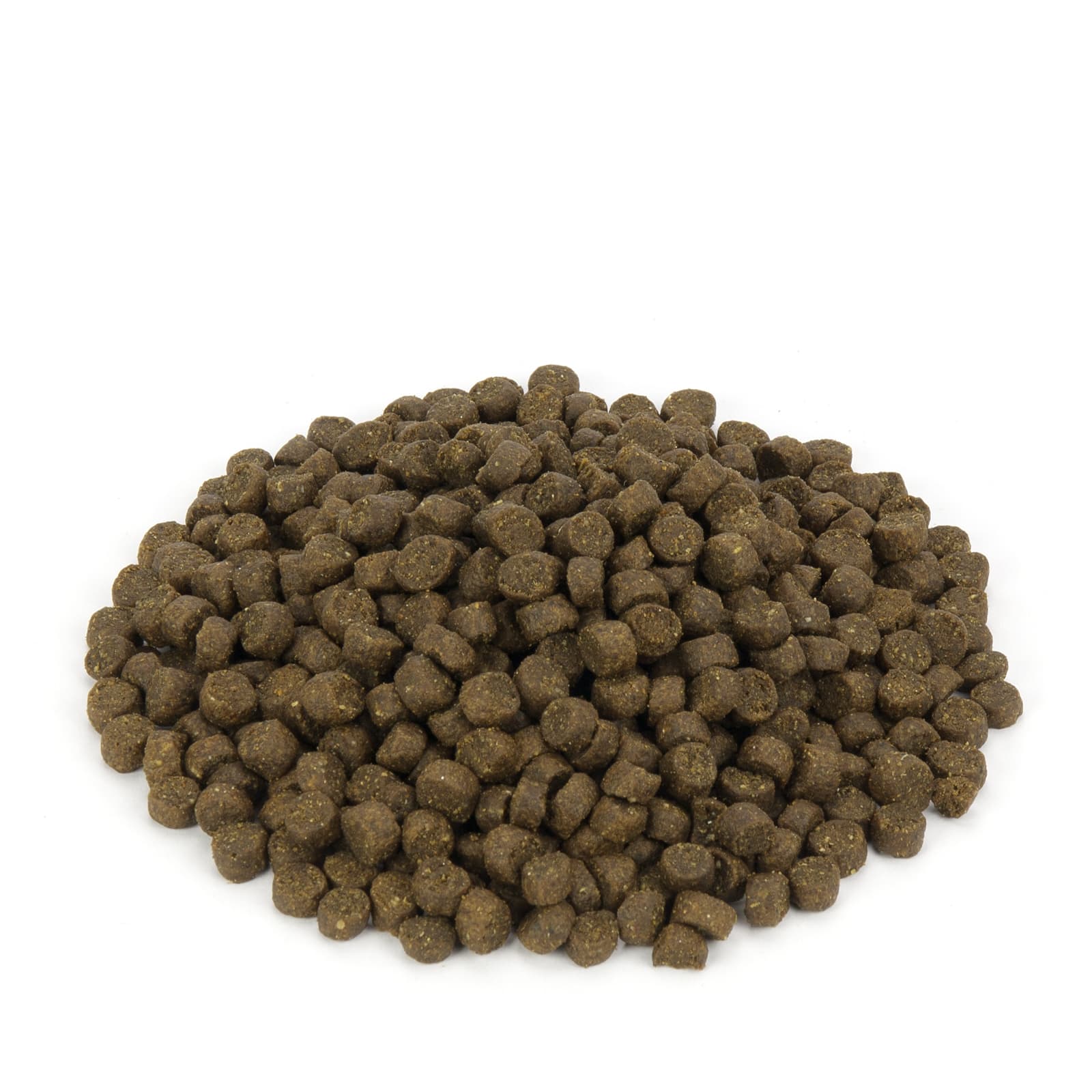 Proben Welpenfutter mit Huhn und Krauetern Schuettung