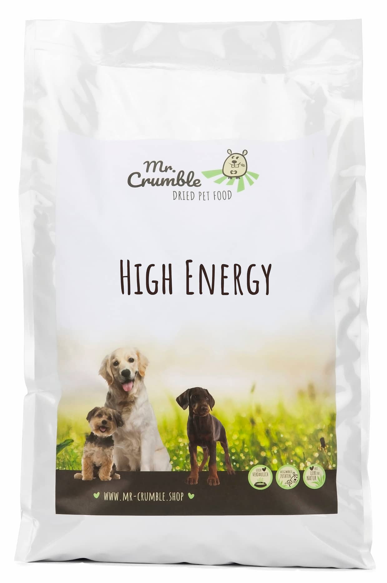 High Energy mit hohem Fleischanteil für Hunde