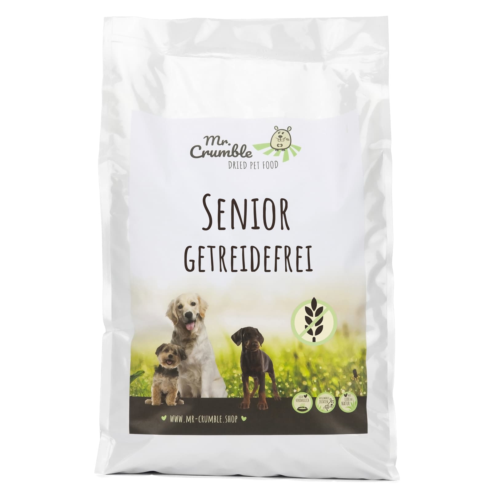 Trockenfutter für Hunde Seniorfutter ohne Getreide